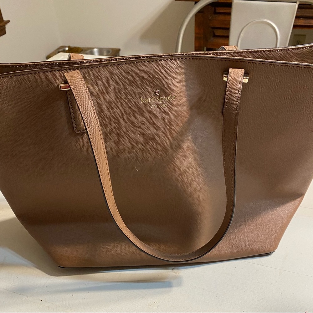 Camel Kate spade purse